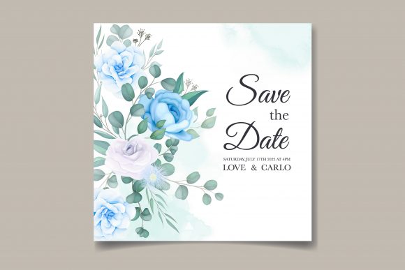 Download Vintage Wedding Invitation Floral Design - Invitation Collection