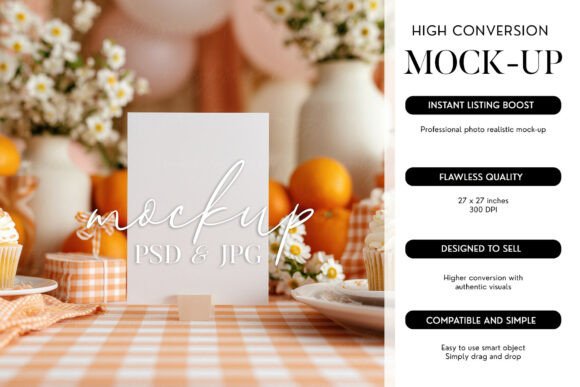 Download 5x7 Invitation Mockup PSD Smart Object - Invitation Collection
