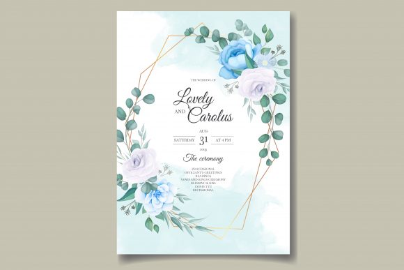 Download Vintage Wedding Invitation Floral Design - Invitation Collection