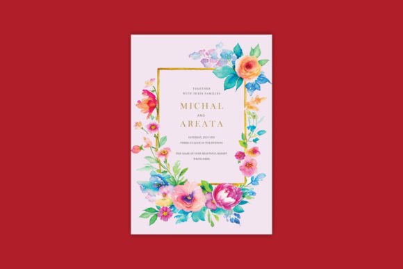 Download Wedding Invitation Floral Design - Invitation Collection