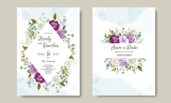 Download Wedding Invitation Floral Design - Invitation Collection
