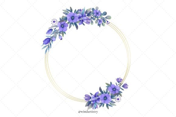 Download Purple Flower Wreath Png - Flower wreath png Collection
