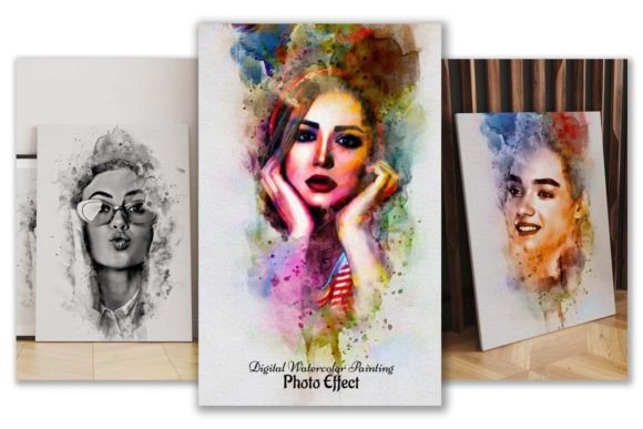 Download Digital Watercolor Painting Effect - Painting Collection